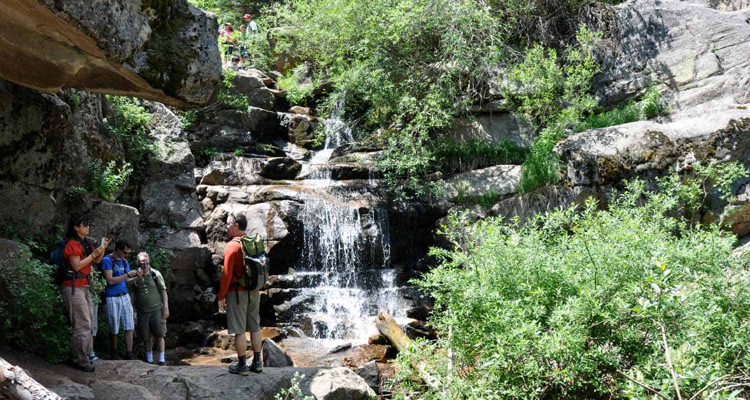 Maxwell Falls Near Evergreen, Colorado - Day Hikes Near Denver